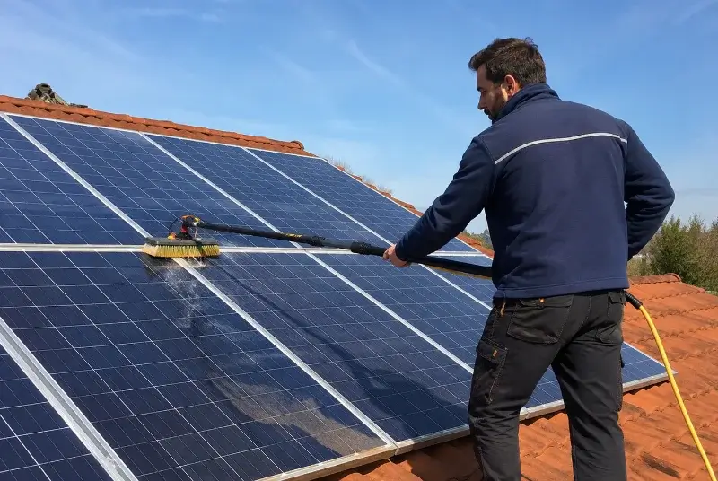 Nettoyage et entretien de panneaux solaires à Rochefort-sur-Loire